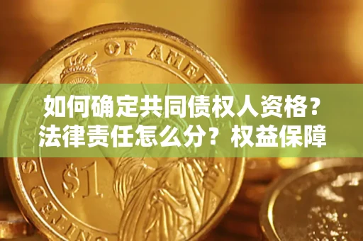北京如何确定共同债权人资格？法律责任怎么分？权益保障技巧揭秘！