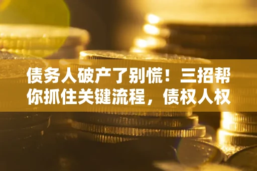 北京债务人破产了别慌！三招帮你抓住关键流程，债权人权益不再缩水