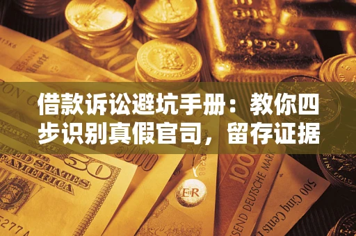 北京借款诉讼避坑手册：教你四步识别真假官司，留存证据不踩雷