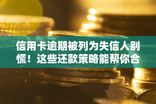 北京信用卡逾期被列为失信人别慌！这些还款策略能帮你合法止损