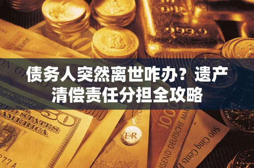 北京债务人突然离世咋办？遗产清偿责任分担全攻略