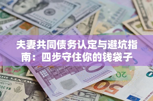 北京夫妻共同债务认定与避坑指南：四步守住你的钱袋子