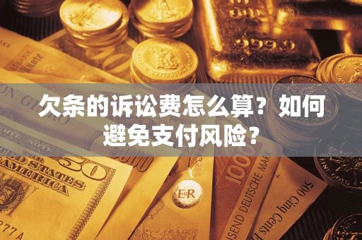 北京欠条的诉讼费怎么算？如何避免支付风险？